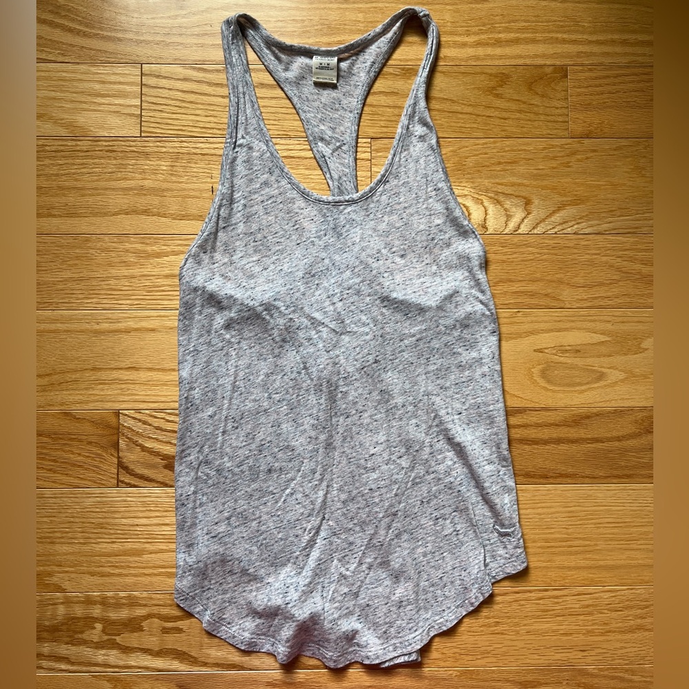 PINK Racerback Confetti Knit Tank